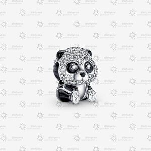 Pandora Sparkling Cute Panda Charm|Pendant